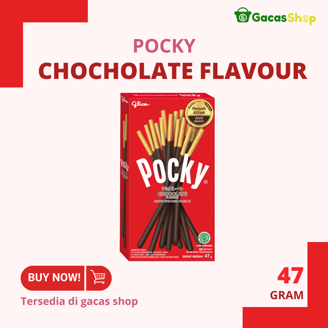 Pocky Chocolate Flavour 47 gram